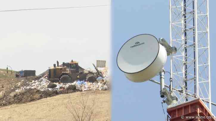 Landfill growing so high it could block radio waves; City, County OK fix