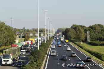 Ongeval met meerdere vrachtwagens op E313 in Herentals