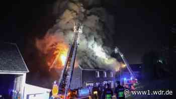 Fachwerkhaus in Remscheid ausgebrannt