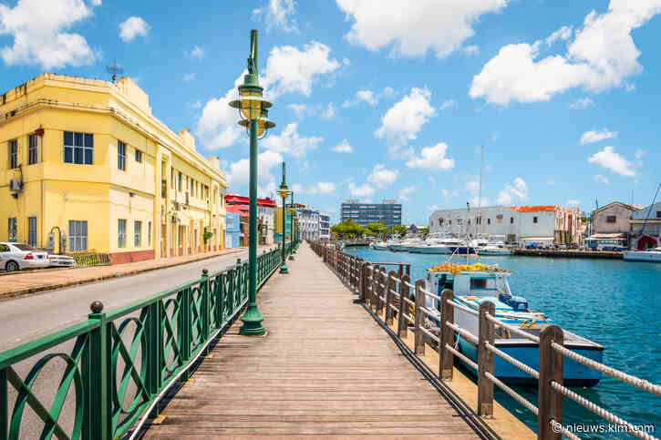 KLM introduceert nieuwe winterbestemming: Bridgetown, Barbados