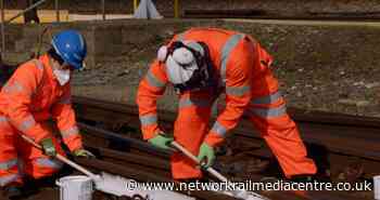 A lick of paint goes a long way: Network Rail Southern region prepares the railway for hot weather