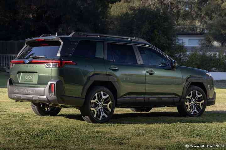 'Nieuwe Subaru Outback komt niet naar Europa'
