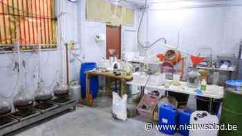 Groot amfetaminelab ontdekt in Bree, twee Nederlanders en een Belg opgepakt