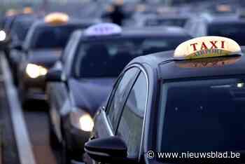 Brusselse taxichauffeurs voeren actie tijdens ochtendspits