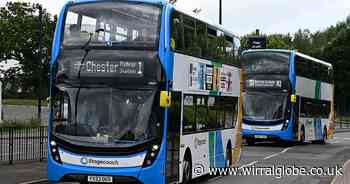 This is why bus routes are going down the M53 this week