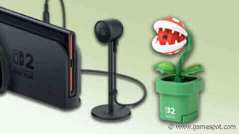 Nintendo Switch 2 Camera & Piranha Plant Camera Are Up For Preorder
