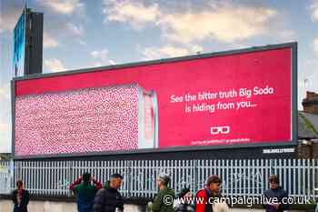 Dash Water OOH campaign reveals ‘hidden message’ about soft drinks