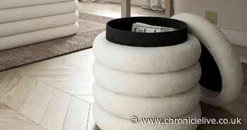 Dunelm shoppers snap up 'gorgeous' footstool in 6 colours with hidden storage