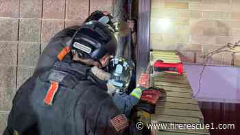 Colo. FFs rescue man trapped for 8 hours between walls