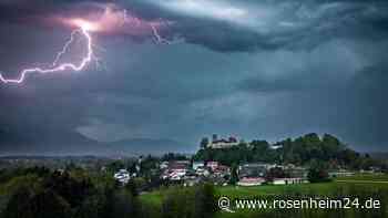 Hagel, Blitze, Wassermassen: Leserfotos zeigen die Wucht des Unwetters in Südostbayern