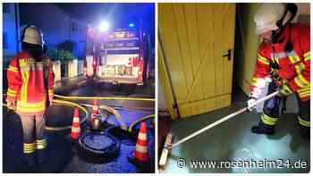 „Wasser stand kniehoch“: So stark wütete das Unwetter im Wasserburger Land