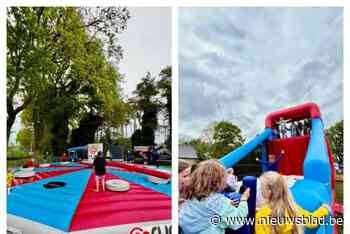 Ondanks de regen genoten ze van de Buitenspeeldag