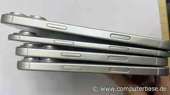 Mögliches iPhone 17 „Air“: Erste Attrappen zeigen das neue ultradünne Smartphone