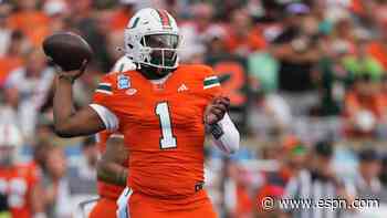 How does Cam Ward compare to other QBs who boosted draft stock in final collegiate season?