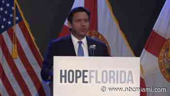 DeSantis holds news conference on Hope Florida after donation controversy