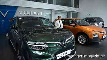 Elektromobilität: Autobauer VinFast aus Vietnam verdreifacht Absatz