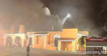 Fire breaks out at Hindu temple in north Edmonton