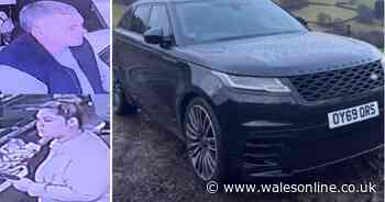 Welsh rugby star's Range Rover stolen from supermarket car park as police launch appeal