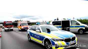 Unfall auf der A8 kurz vor dem Inntaldreieck: Mehrere Personen verletzt
