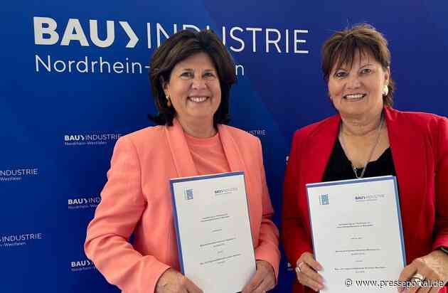 Partnerschaft für nachhaltige Innovationen im Bauwesen / Bauindustrieverband NRW und BLB NRW unterzeichnen Vereinbarung zur Förderung von Innovationen und Nachhaltigkeit im Bauwesen