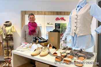 Schuhhändlerin aus Lübbecke redet vor EU-Parlamentariern