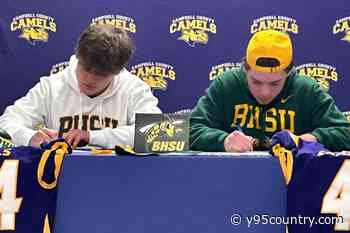 Pair of Campbell County Football Players Sign with Black Hills St.