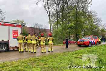 Grote brand in schuur aan Polenweg Bant