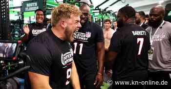 NFL Draft 2025: Deutscher Leander Wiegand beeindruckt mit Rekord-Kraftwert