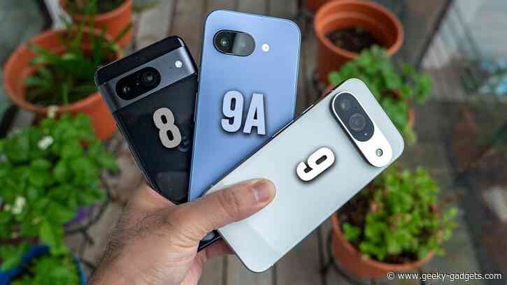 Pixel Camera and Battery Showdown: 9a vs. 9 vs. 8