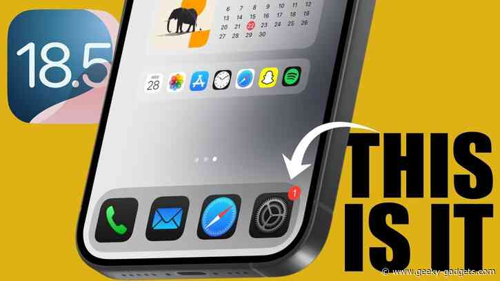 Unlock New Potential: iOS 18.5 Key Features Revealed