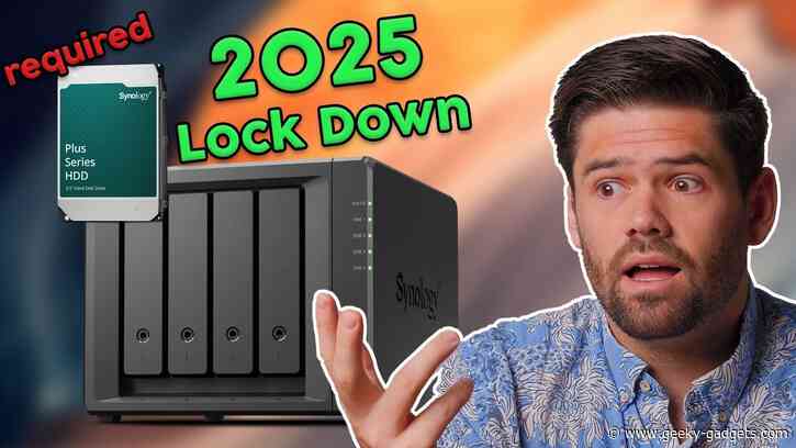 Synology’s Shocking New Policy: Say Goodbye to Third-Party Drives