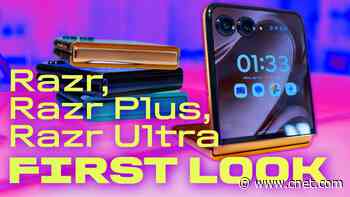 Motorola's New 2025 Razr Line Gets a High-End $1,300 Ultra Phone video