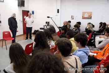 François Morel était l’invité de prestige du lycée Guillaume-Apollinaire de Nice ce jeudi 24 avril