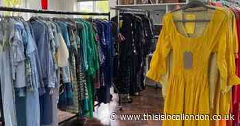 Vintage fashion sale near Hampstead Heath