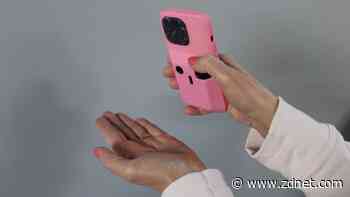 This phone case sprays hand sanitizer, and it's an odd essential I take everywhere