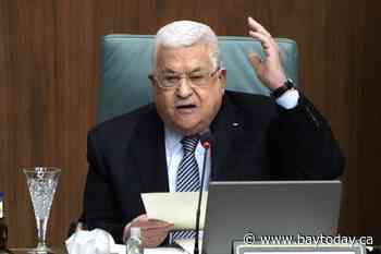 Palestinian officials vote to create a vice presidency under aging leader Abbas