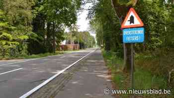 Fietspad Dennenlaan wordt vernieuwd, twee weken omrijden in richting Grobbendonk, richting Viersel kan door