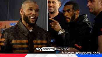 No risks taken at head-to-head! Eubank and Benn surrounded by ARMY of security