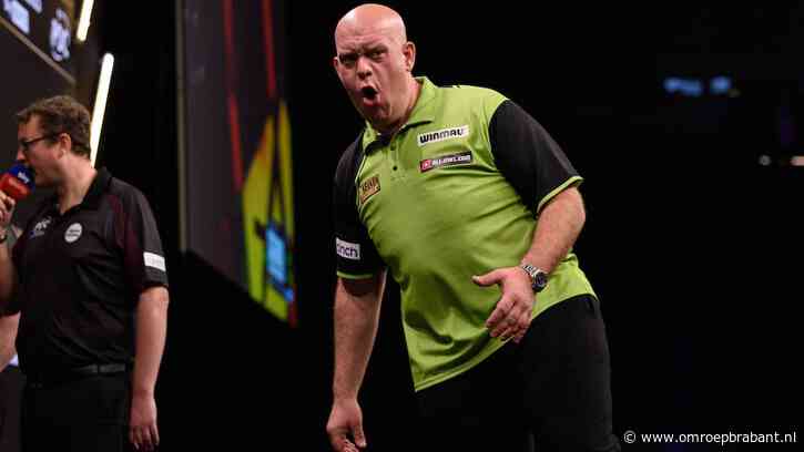 Van Gerwen wint van wereldkampioen Littler na prachtige comeback