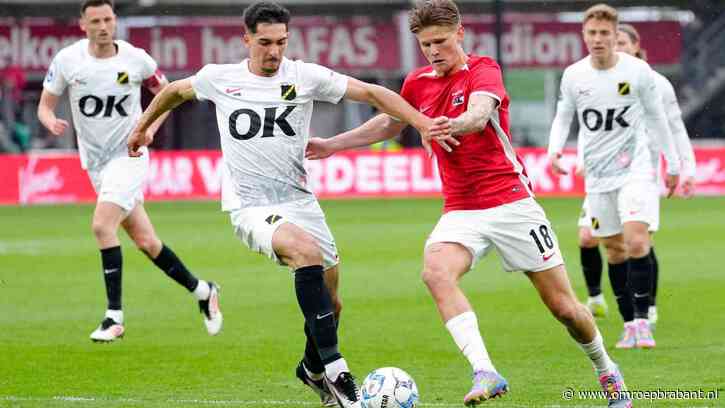 NAC speelt gelijk tegen AZ in Alkmaar: 1-1