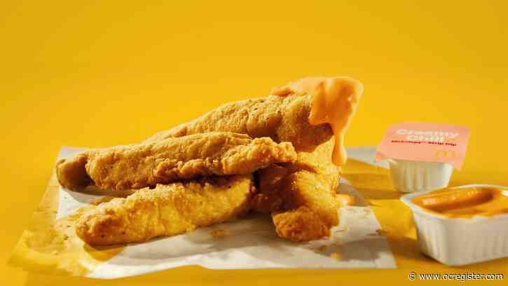 McDonald’s launches chicken strips, taking on Taco Bell and Wienerschnitzel