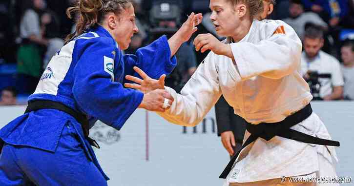 Française misdraagt zich bij EK judo: Joanne van Lieshout profiteert en is dolblij met brons in Montenegro