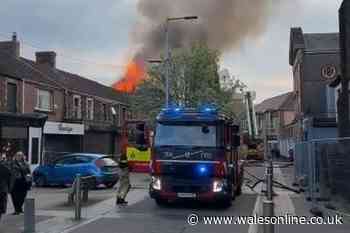 Port Talbot fire live updates: Huge fire takes hold at historic chapel