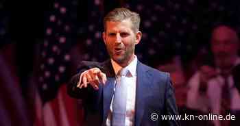 Donald Trump: Sohn Eric wirbt für „Trump 2028“-Kappe