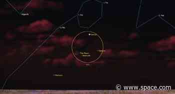 See a cosmic 'smiley face' in the early morning sky as the moon greets Saturn and Venus tomorrow