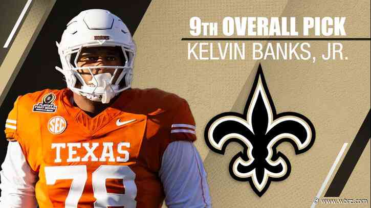 Saints solidify offensive line with 9th pick in the NFL Draft