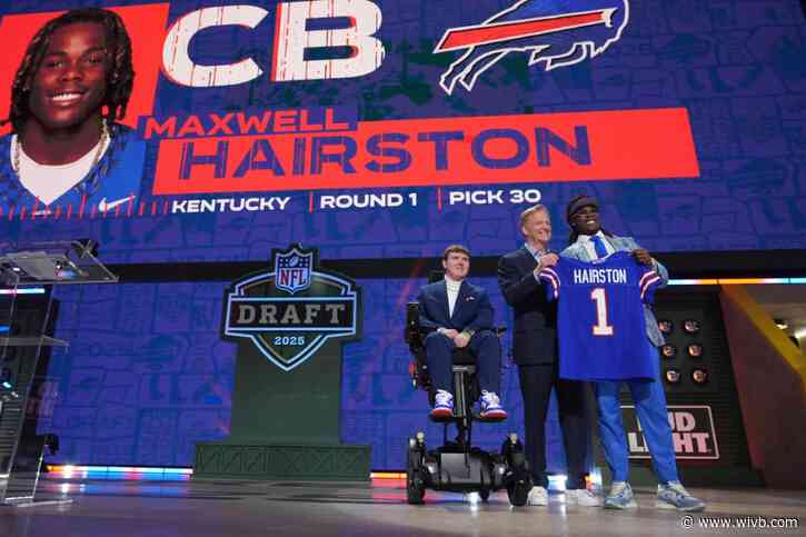 2025 NFL draft live blog: Bills take CB Maxwell Hairston in 1st round