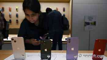 FirstFT: Apple plans to make all iPhones for US market in India