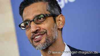 Alphabet: Sundar Pichai kündigt Aktienrückkauf an, Aktie legt zu