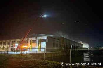 Grote brand in loods van recyclingbedrijf